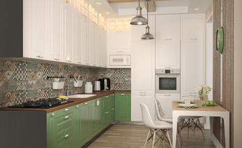 Кухонный гарнитур «Зеленый»